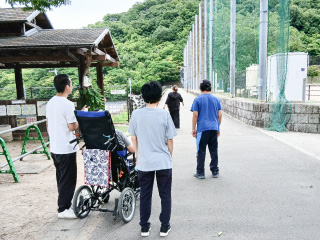 ドライブや散歩